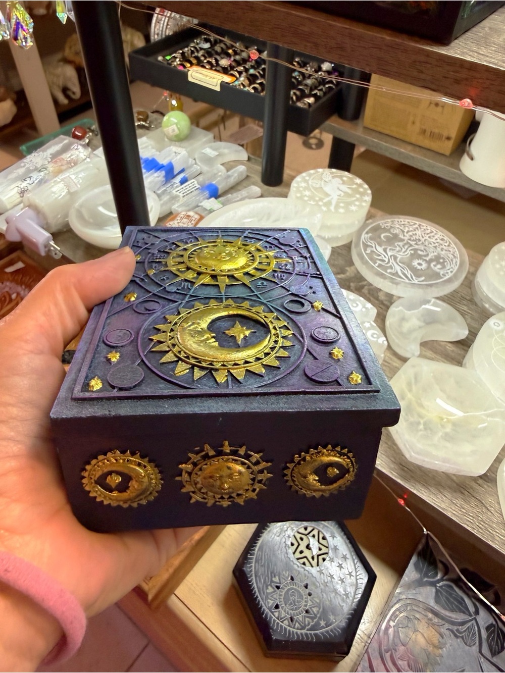 Tarot card and trinket box